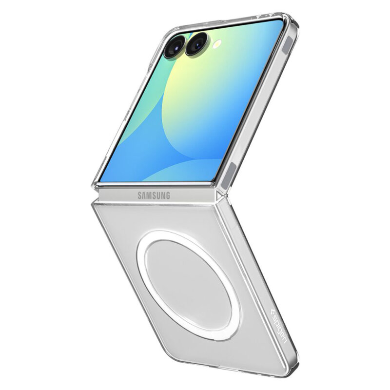 Husa Samsung Galaxy Z Flip7 Spigen Air Skin MagSafe, transparenta
