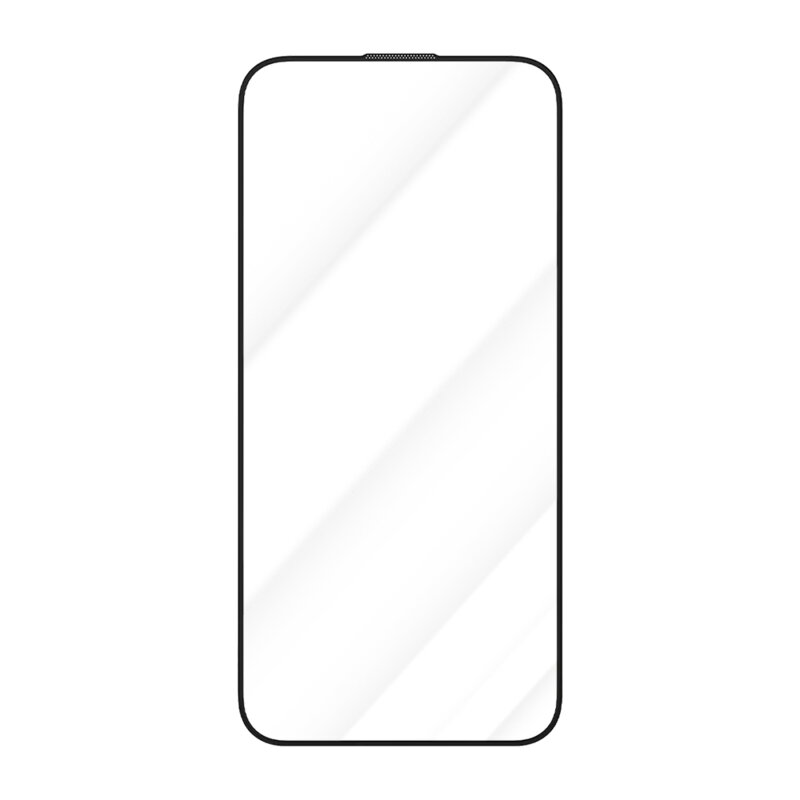 Folie iPhone 15 Pro Blueo Crystal Anti-Scratch Glass, negru