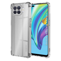 Husa Oppo Reno4 Lite Techsuit Shockproof Clear Silicone, transparenta