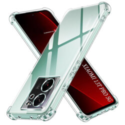 Husa Xiaomi 13T Pro Techsuit Shockproof Clear Silicone, transparenta