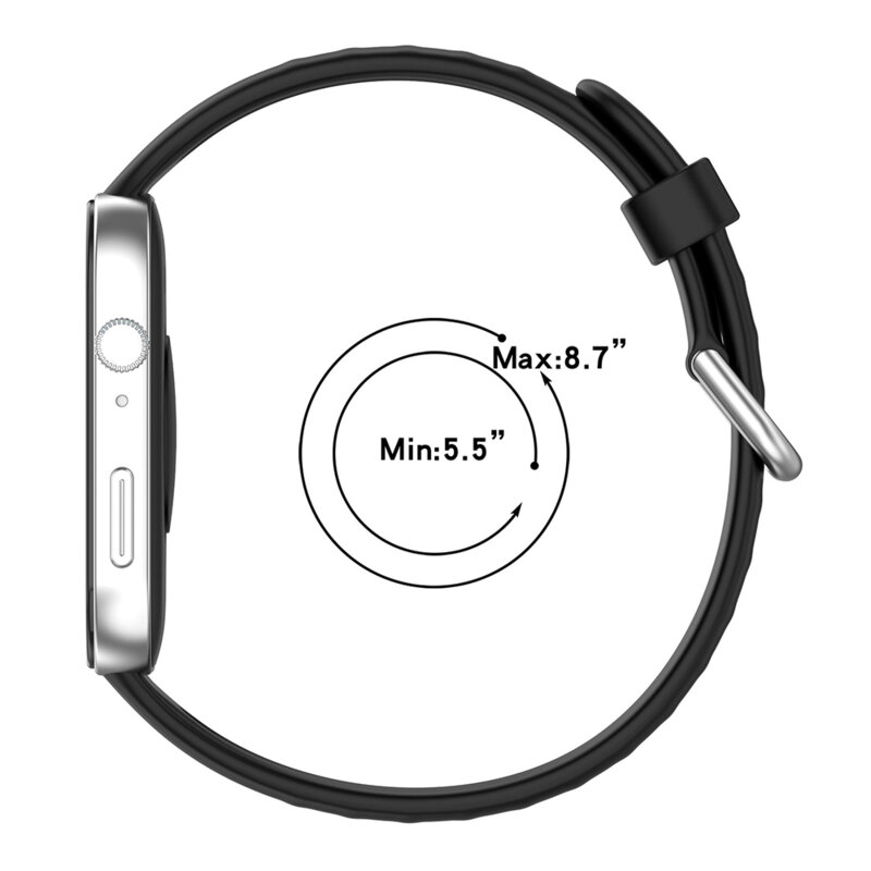 Curea Huawei Watch Fit 4 Techsuit, bleumarin, W061