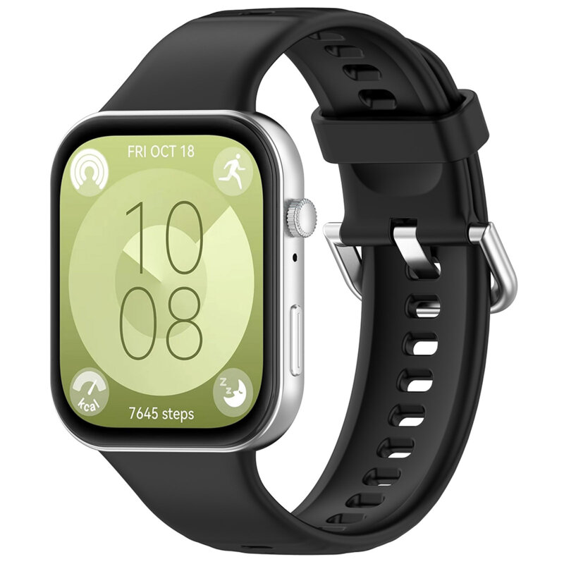 Curea Huawei Watch Fit 4 Pro Techsuit, negru, W061