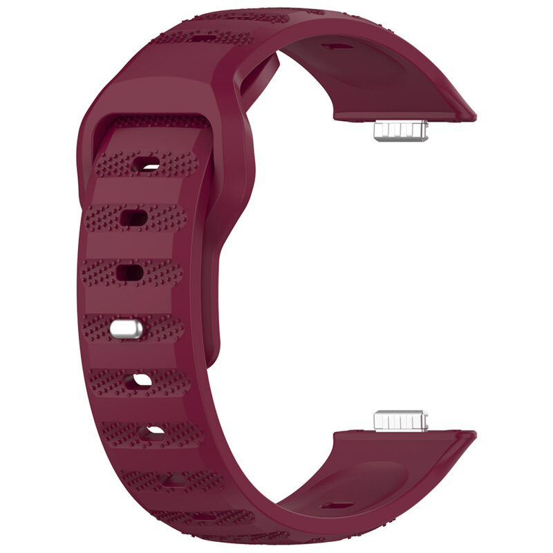 Curea Huawei Watch Fit 4 Techsuit, bordo, W050