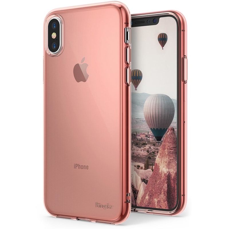 Husa iPhone XS Ringke Air - Pink