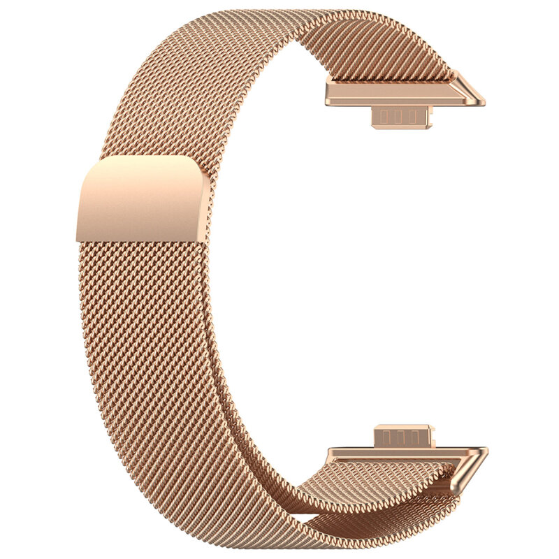 Curea Huawei Watch Fit 4 Pro Techsuit, roz auriu, W009