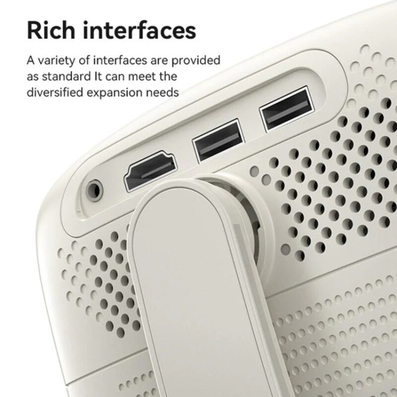 Videoproiector smart 1280x720P, BT5.1 Yesido TV13, alb