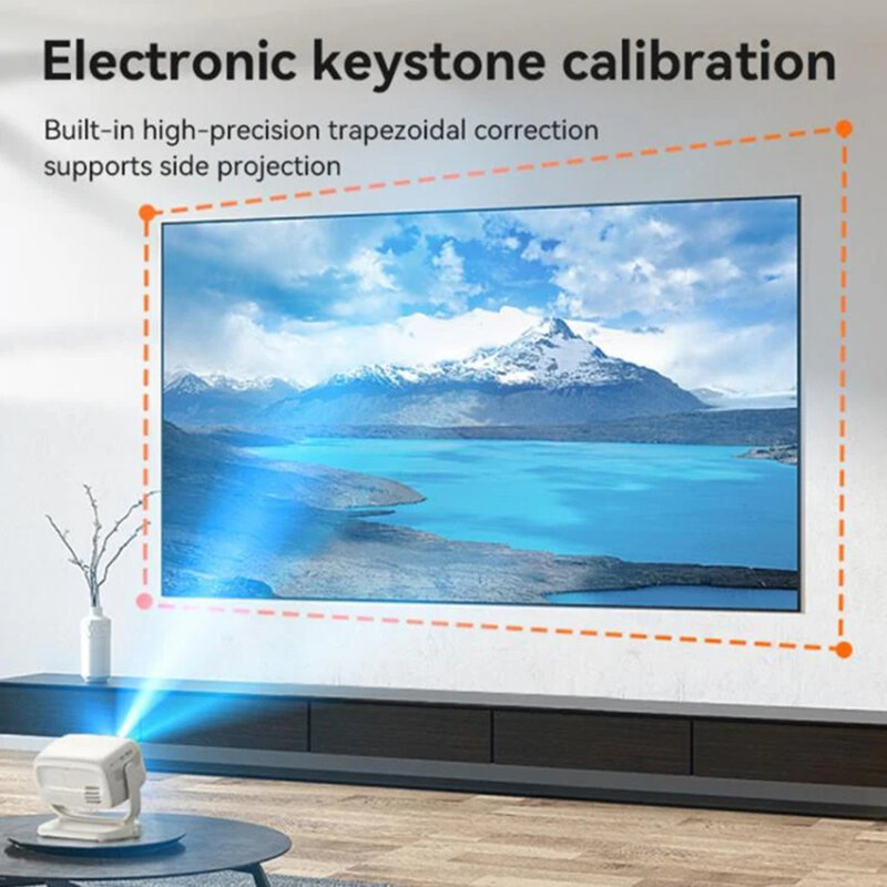 Videoproiector smart 1280x720P, BT5.1 Yesido TV13, alb