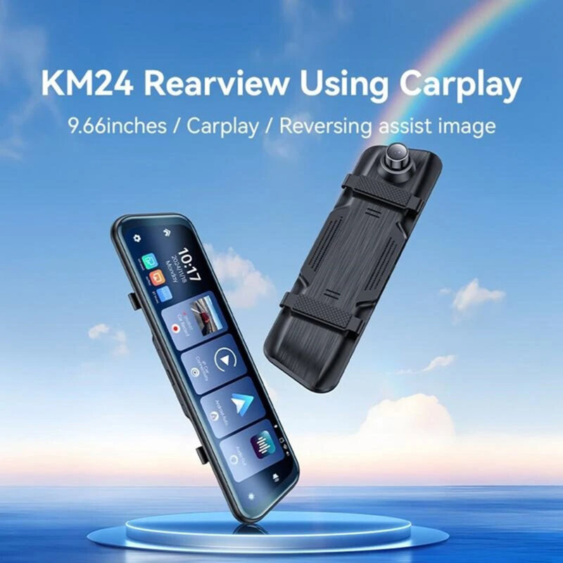 Oglinda retrovizoare inteligenta, camera auto oglinda 4K Yesido KM24