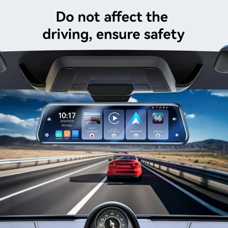 Oglinda retrovizoare inteligenta, camera auto oglinda 4K Yesido KM24