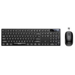 Kit tastatura si mouse wireless 2.4GHz Yesido KB42, negru