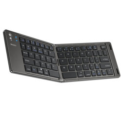 Tastatura pliabila Bluetooth 5.0, compacta Yesido KB27, negru