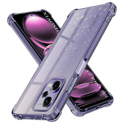 Husa Xiaomi Redmi Note 12 Pro 5G Techsuit Shockproof Clear Silicone, fumuriu