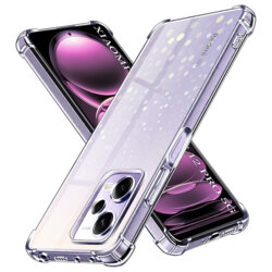 Husa Xiaomi Redmi Note 12 Pro 5G Techsuit Shockproof Clear Silicone, transparenta