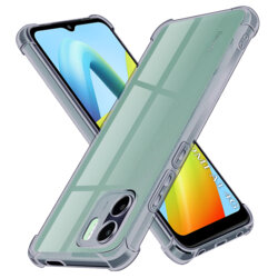 Husa Xiaomi Redmi A1 Techsuit Shockproof Clear Silicone, fumuriu