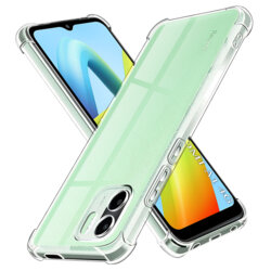 Husa Xiaomi Redmi A1 Techsuit Shockproof Clear Silicone, transparenta