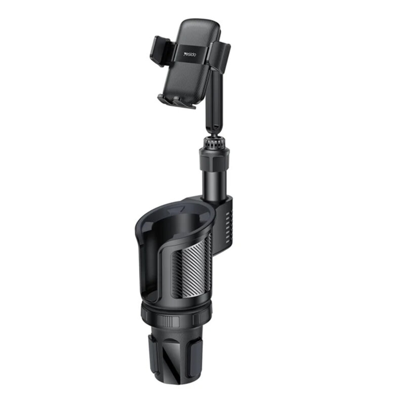 Suport auto 2in1 pentru telefon si pahar, 360 Yesido C273