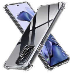 Husa Xiaomi 11T Techsuit Shockproof Clear Silicone, transparenta