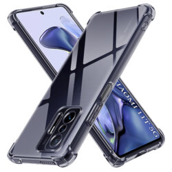 Husa Xiaomi 11T Techsuit Shockproof Clear Silicone, fumuriu