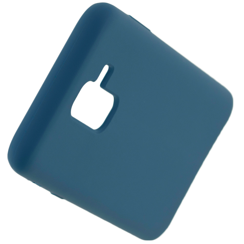 Husa Samsung Galaxy A6 Plus 2018 Silicon Soft Touch - Albastru