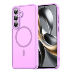 Husa iPhone 17 Pro Max Techsuit HaloFrost II MagSafe, roz