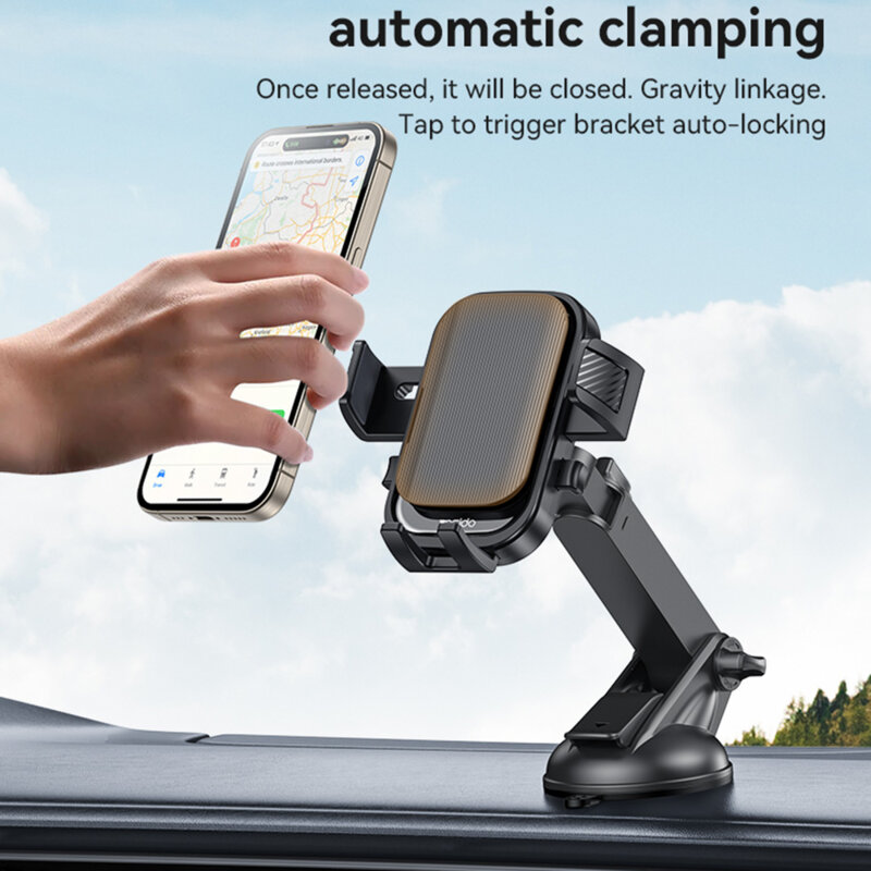 Suport auto pentru telefon 2in1, bord/parbriz, 360 Yesido C267