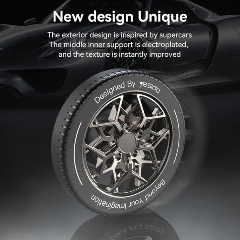 Suport auto magnetic pentru telefon cu design unic Yesido C266