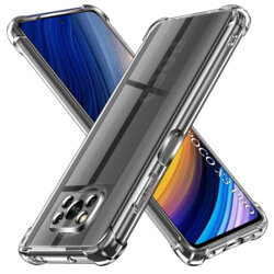 Husa Xiaomi Poco X3 Pro Techsuit Shockproof Clear Silicone, transparenta