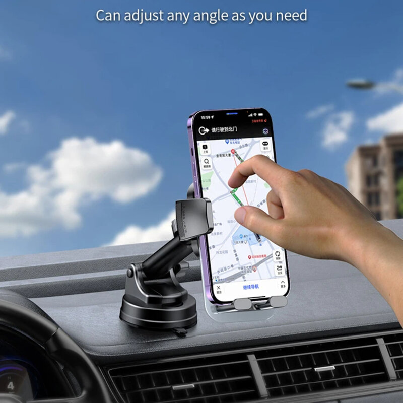 Suport auto pentru telefon 2in1 cu panou transparent Yesido C261