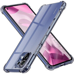 Husa Xiaomi 11 Lite 5G NE Techsuit Shockproof Clear Silicone, fumuriu