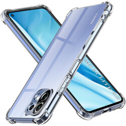 Husa Xiaomi Mi 11 Lite 5G Techsuit Shockproof Clear Silicone, transparenta