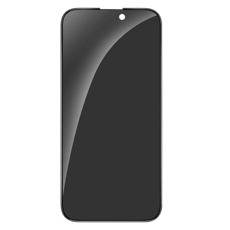 Folie sticla iPhone 15 ANANK 2.5D 2X Reinforced Privacy Screen Protector, negru