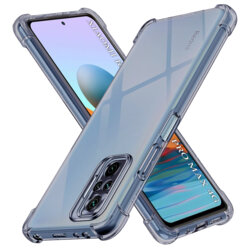Husa Xiaomi Redmi Note 10 Pro Max Techsuit Shockproof Clear Silicone, fumuriu