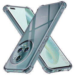 Husa Honor Magic5 Pro Techsuit Shockproof Clear Silicone, fumuriu