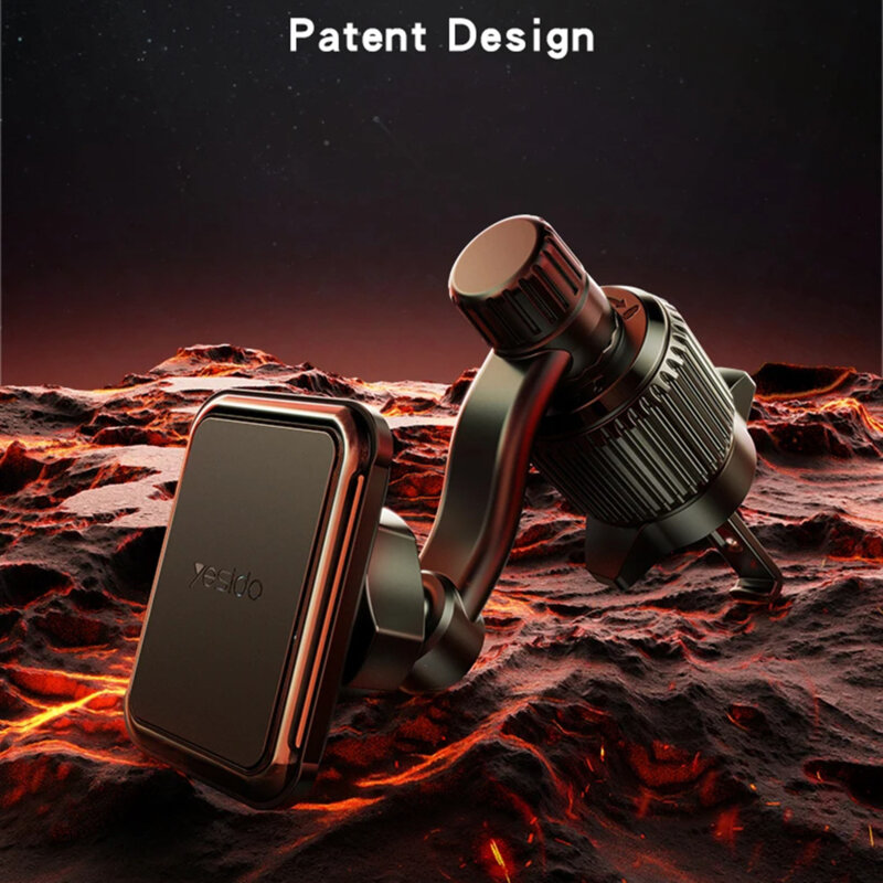 Suport auto pentru telefon cu prindere magnetica Yesido C244