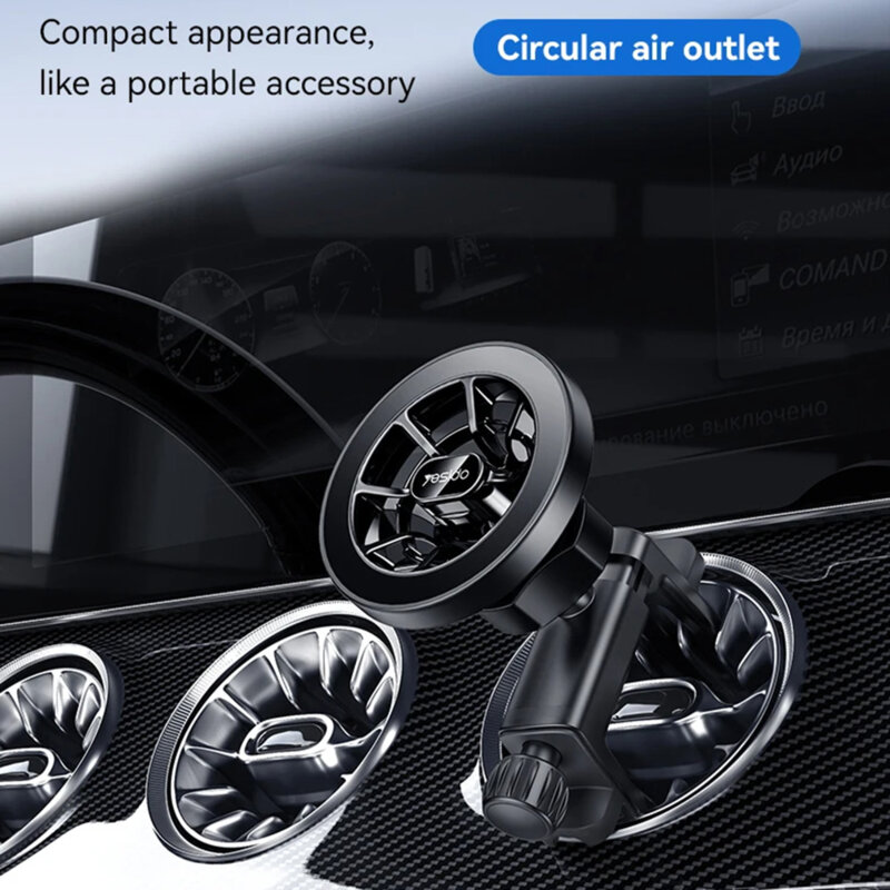 Suport auto compatibil cu grila Mercedes , 720° Yesido C221