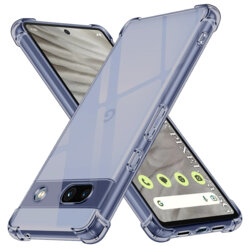 Husa Google Pixel 7a Techsuit Shockproof Clear Silicone, fumuriu