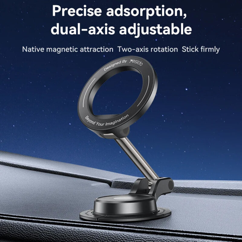 Suport auto magnetic de bord, compatibil MagSafe Yesido C218