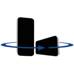 Folie sticla iPhone 14 Pro ANANK 2.5D 360° Privacy Screen Protector, negru