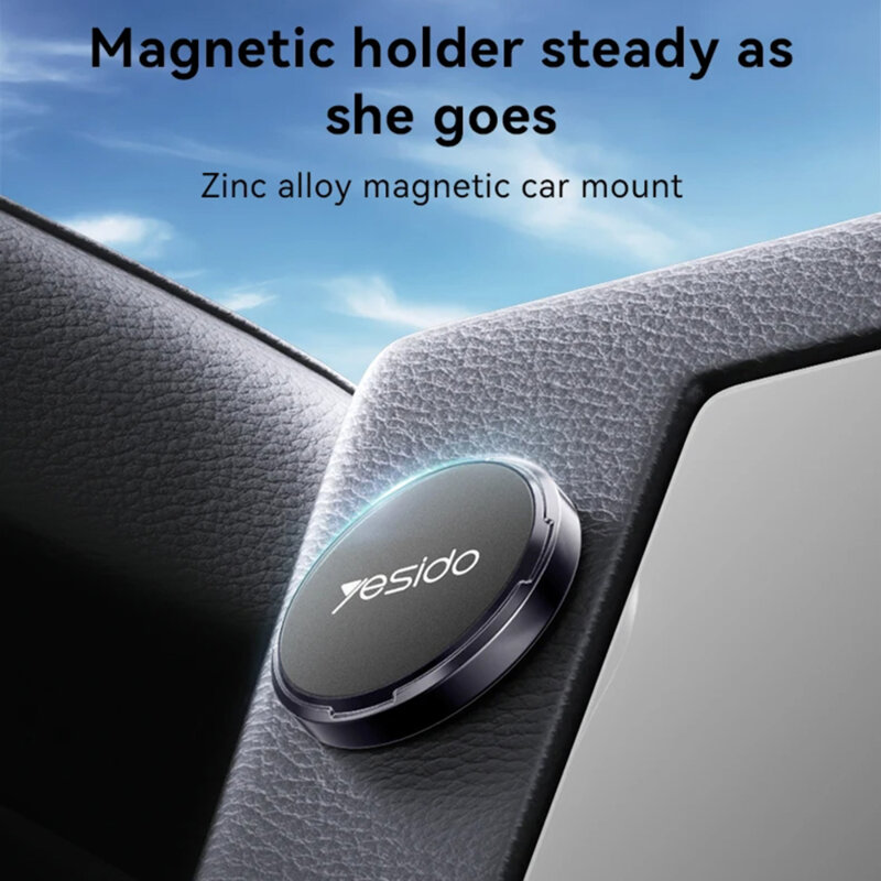 Mini suport auto magnetic pentru bord/consola Yesido C211