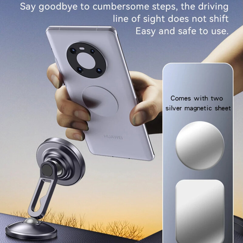 Suport auto magnetic pentru grila, universal Yesido C210