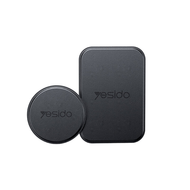 [Set 2x] Placuta metalica suport magnetic telefon Yesido C207
