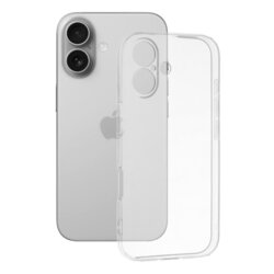 Husa iPhone 17 Techsuit Clear Silicone, transparenta