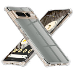 Husa Google Pixel 7 Pro Techsuit Shockproof Clear Silicone, transparenta