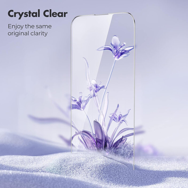 [Pachet 10x] Folie sticla iPhone 15 Pro ANANK 3D Curved Screen Protector, transparenta