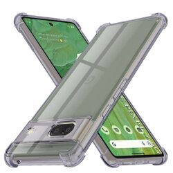 Husa Google Pixel 7 Techsuit Shockproof Clear Silicone, fumuriu