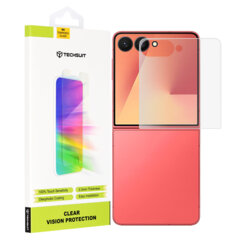 Folie sticla ecran frontal Samsung Galaxy Z Flip7 Techsuit Clear Vision Glass, transparenta