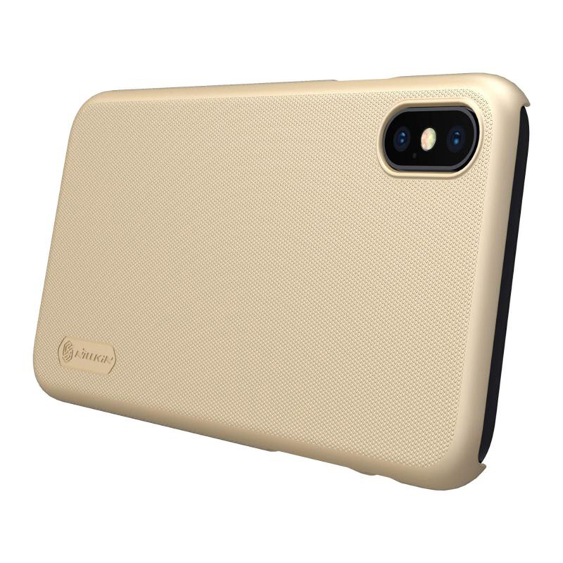 Husa iPhone XS Nillkin Frosted Gold