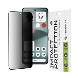 Folie sticla Nothing Phone (3) Techsuit 111D Privacy Full Glue, negru