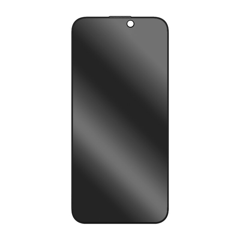Folie iPhone X, iPhone 10 Blueo Anti-Peep Privacy Glass, negru