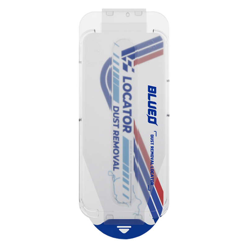 Folie iPhone 16 cu aplicator Blueo Anti-Peep Privacy Glass, negru